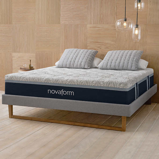 Novaform 14" Serafina Pearl Gel Memory Foam Mattress