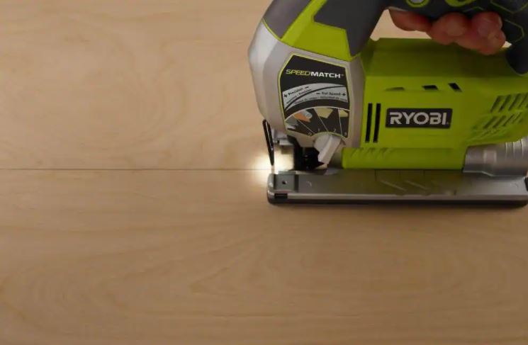 6.1 Amp Corded Variable Speed Orbital Jig Saw with SPEEDMATCH Technology