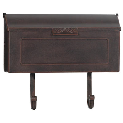 PRO-DF Wall Mount Antique Copper Mailbox