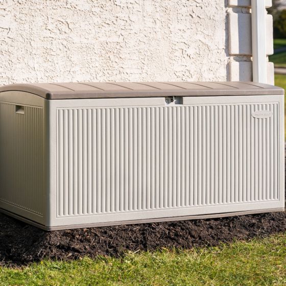 SunCast 160 Gallon XL Deck Box - Ellie Gray