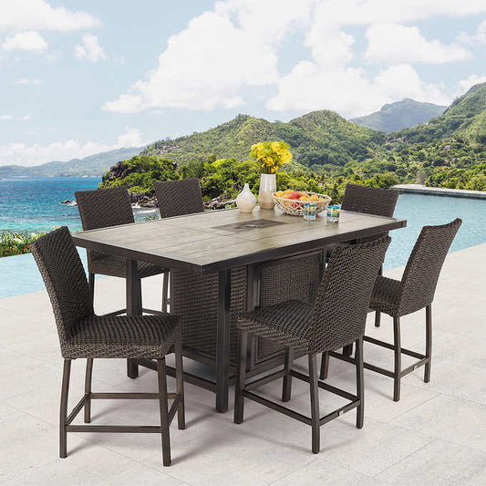 Agio McKenzy 7-piece High Dining Set