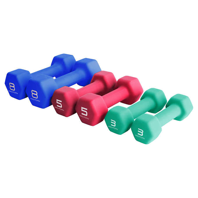 Proform Neoprene Dumbbell Kit