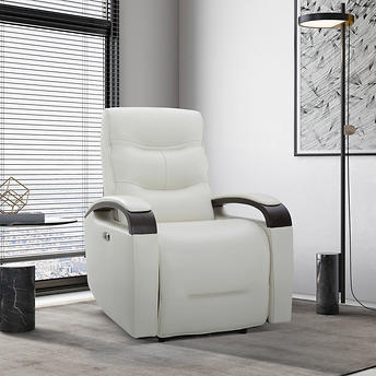 Canmore Leather Power Recliner With Power Headrest