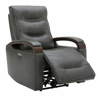 Canmore Leather Power Recliner With Power Headrest