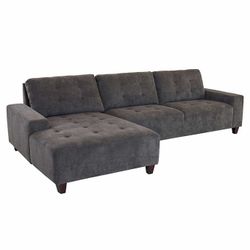 Killian Fabric Sectional W/ Ottoman