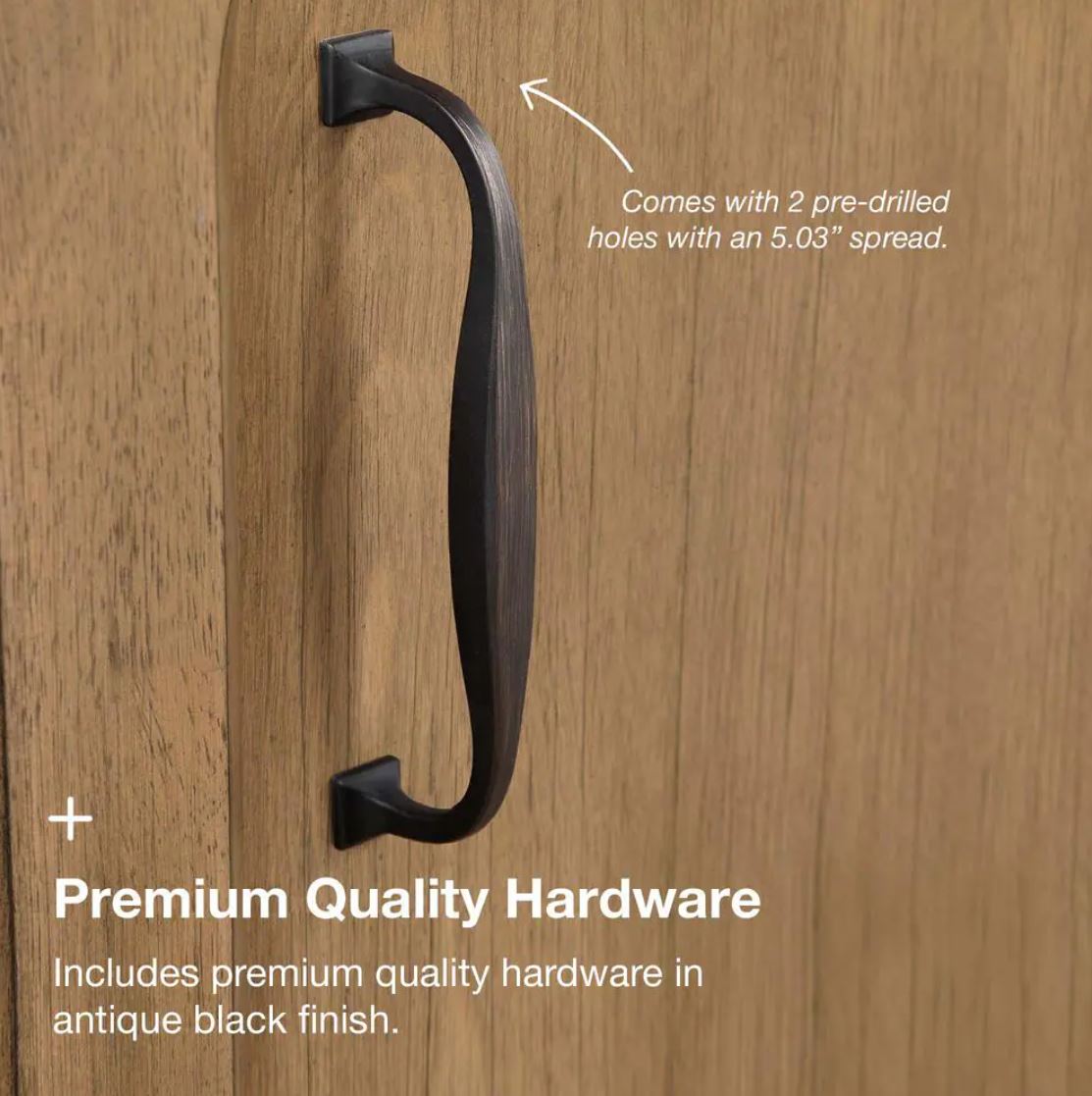 Bellington 60 in. W Bath Vanity in Almond Toffee with Engineered Stone Vanity Top in White with White Basins