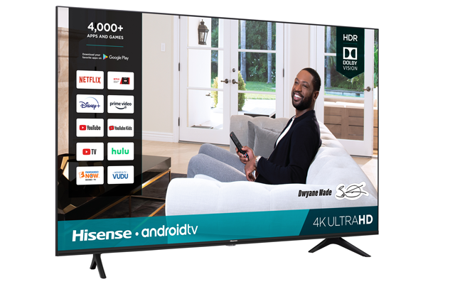 55" 4K UHD HISENSE ANDROID SMART TV