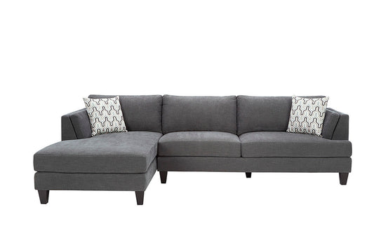 Ellery Fabric Sectional with Ottoman