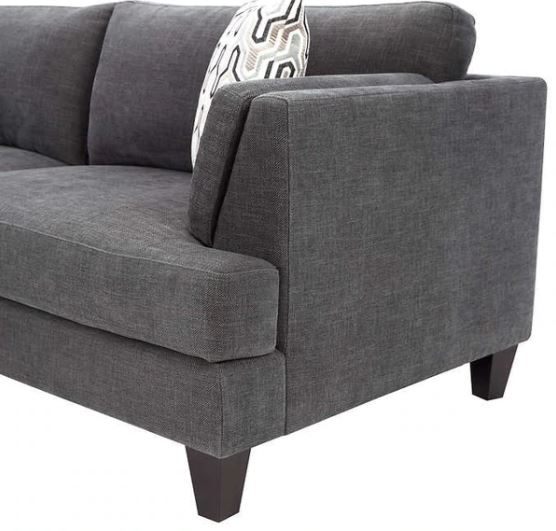 Ellery Fabric Sectional with Ottoman