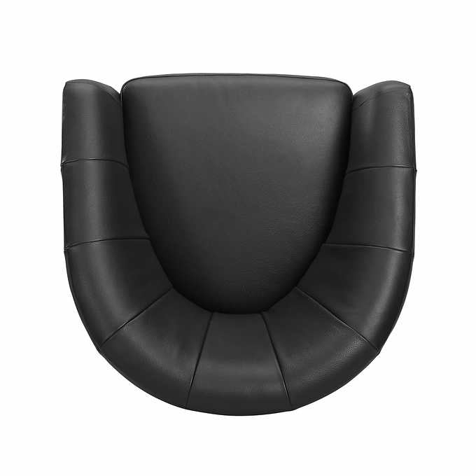 Natuzzigroup Cora Leather Swivel Chair
