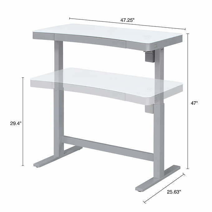 Tresanti 47" Adjustable Height Desk