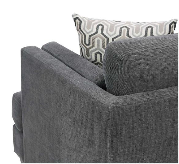 Ellery Fabric Sectional with Ottoman