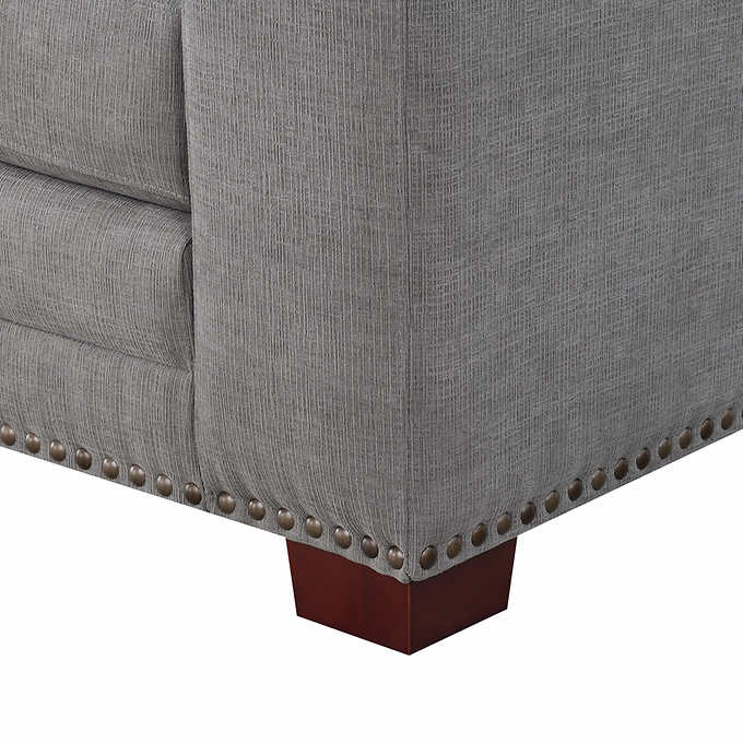 Penelope Fabric Sectional with Ottoman