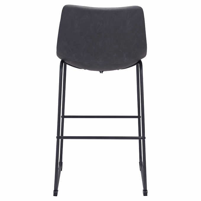Kai 29” Barstool, 2-pack - Gray