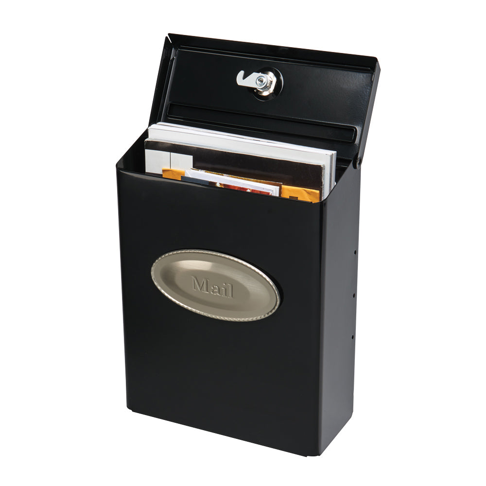 DESIGNER LOCKING WALL MOUNT MAILBOX