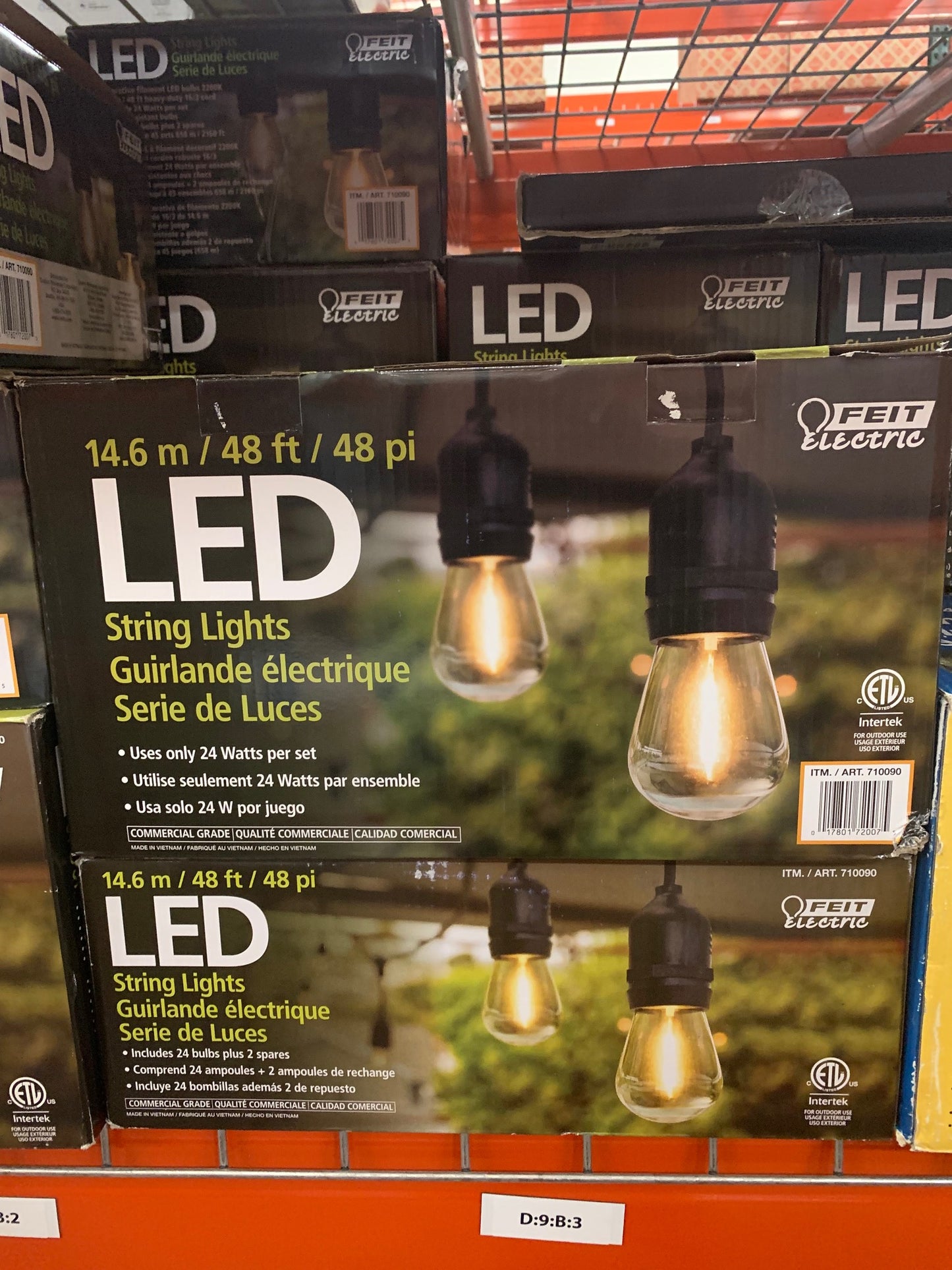Feit Electric 48' LED Filament String Light Set - 710090
