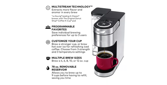 Keurig K-Supreme Plus® Single Serve Coffee Maker