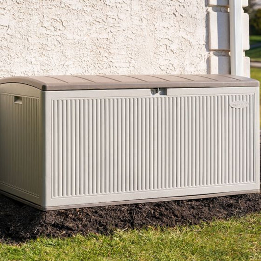 SunCast 160 Gallon XL Deck Box - Ellie Gray