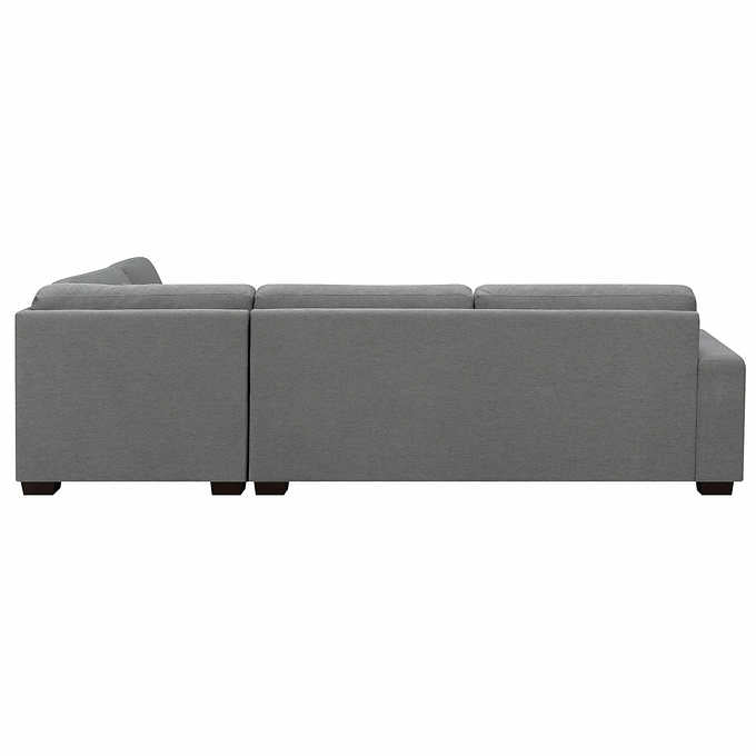 Thomasville Artesia Fabric Sectional with Ottoman