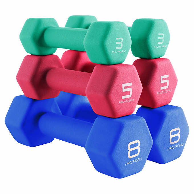 Proform Neoprene Dumbbell Kit