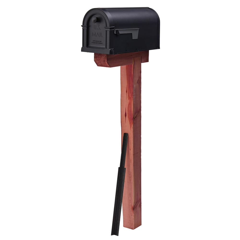 CEDAR DRIVE-IN MAILBOX POST